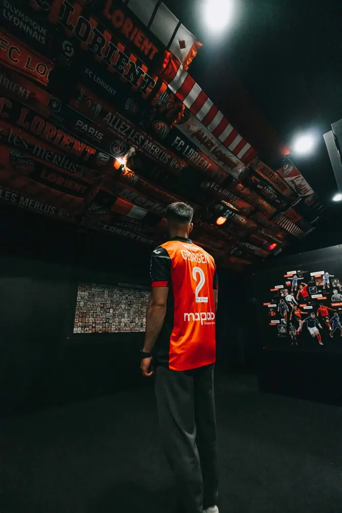 Alec Georgen, signature au FC Lorient, photo 4