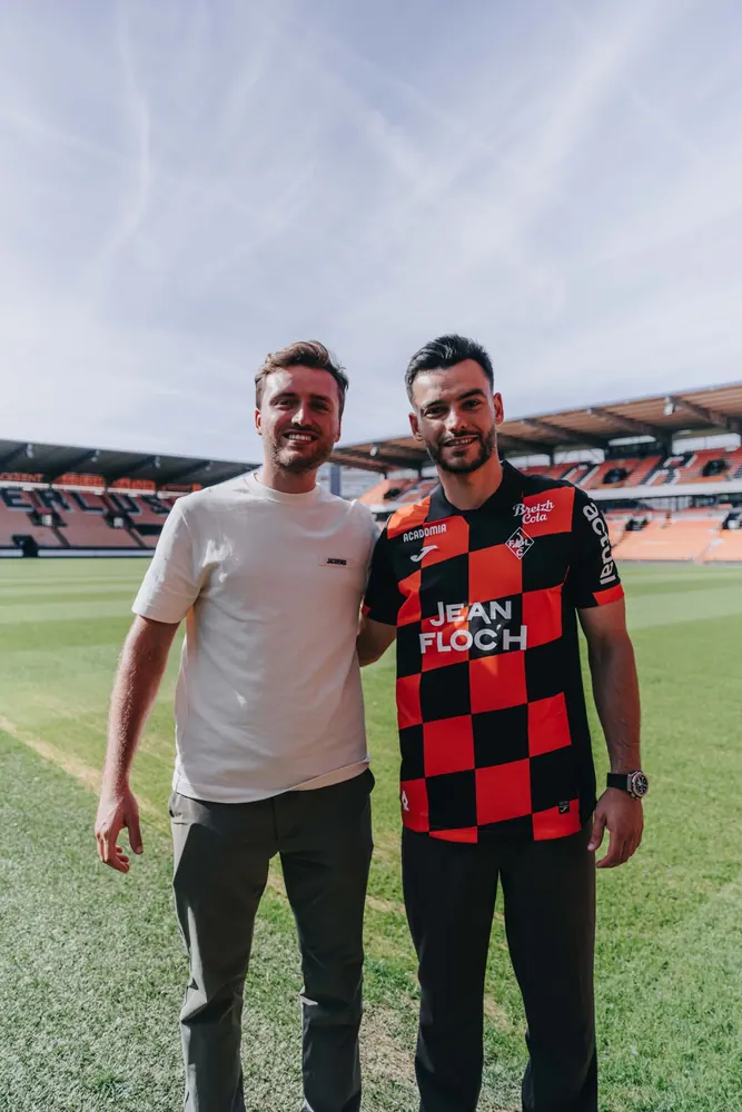 Alec Georgen, signature au FC Lorient, photo 8